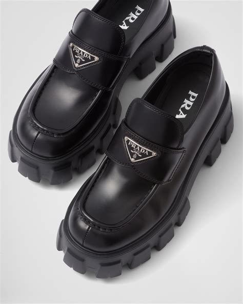 prada loafter|prada loafers platform.